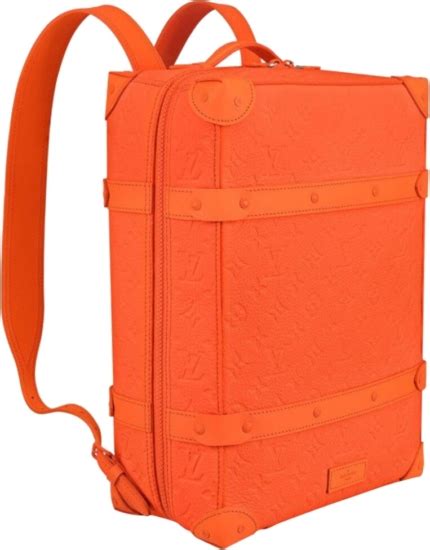 louis vuitton logo orange|louis vuitton orange backpack.